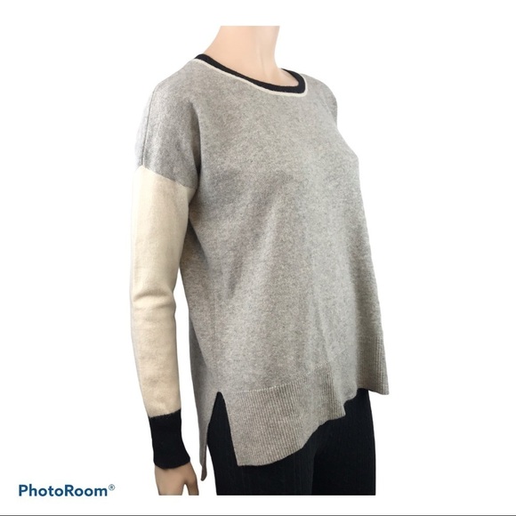 Oats Cashmere Sweater Grey Women’s Small Oversized Knit 100% Cashmere Pullover - Picture 4 of 9